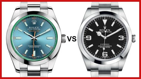 rolex explorer vs milgauss|rolex milgauss thickness.